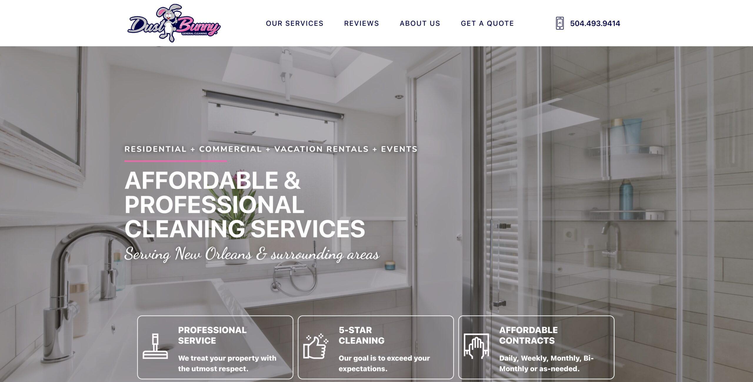 Landing page design - 1 page website design